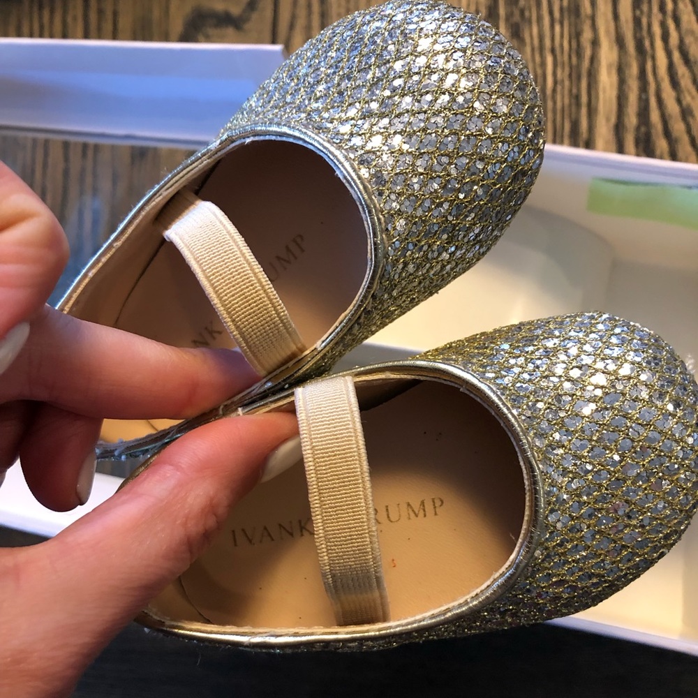 Ivanka Trump Glitter Baby Shoes